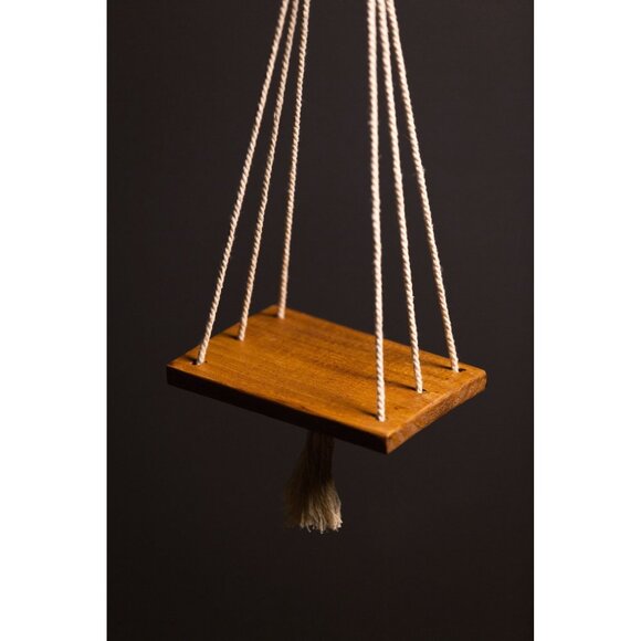 Macrame Shelf|Boho Wall Hanging Shelf|Handmade Home Decor|Boho Room Decor(ID 415 - Picture 4 of 7